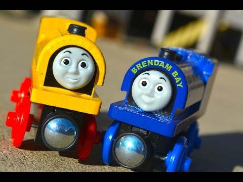 BILL & BEN - NEW 2014 Thomas The Tank Engine Wooden Railway Toy Train Review By Fisher Price Mattel