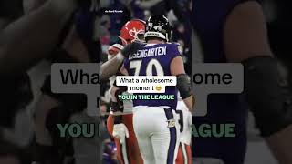 What a moment between Myles Garrett and Roger Rosengarten from a couple years ago 🥹 #nfl #wholesome