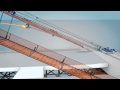Simulation: New East Span Cable Strand Installation