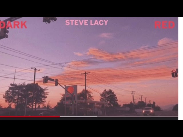 Steve lacy - dark red sped up (tiktok version) class=
