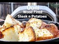 How to Cook Amazing Steak in a Wood Fired Pizza Oven | Cast Iron!!