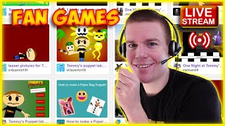 LIVESTREAM: Playing Fan Games on Scratch!