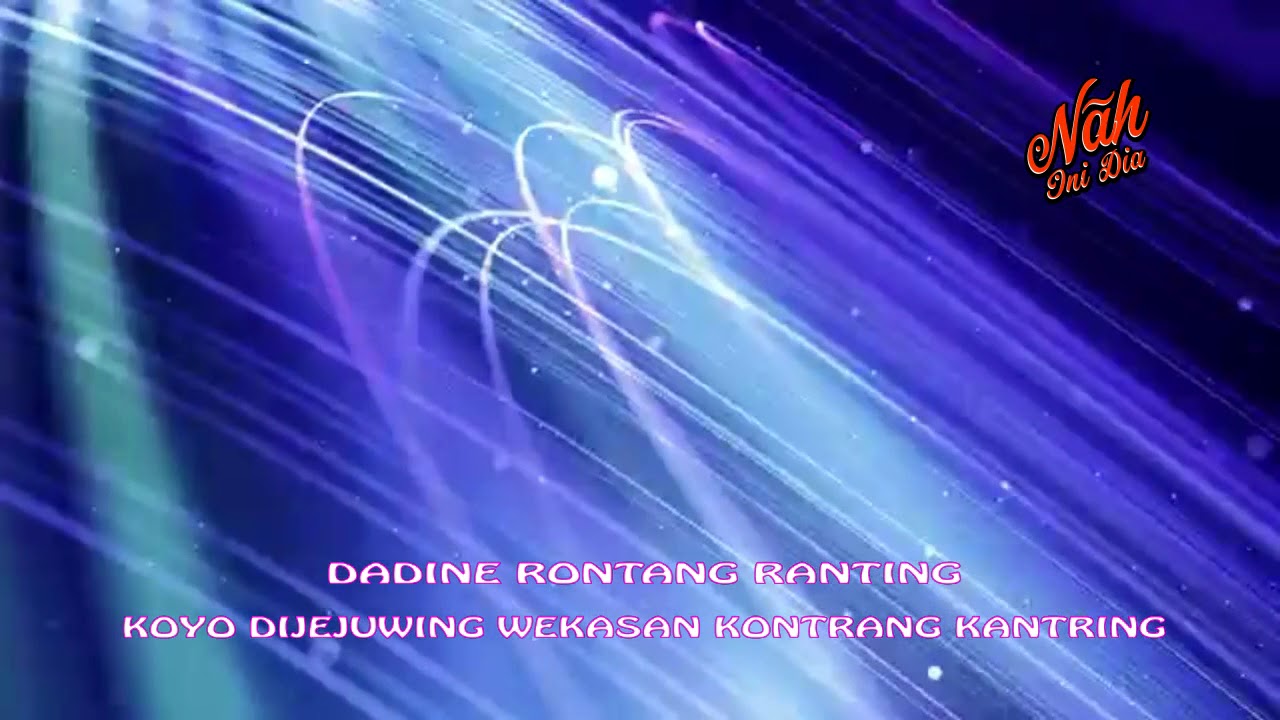 (LIRIK) BOWO LANGGAM RENGU - AYU PURWA LESTARI - AMBAL KEBUMEN 2018