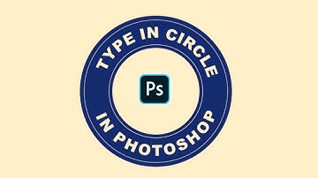 How To Type In a Circle In Photoshop - Text In a Circular Path Tutorial | Urdu/Hindi