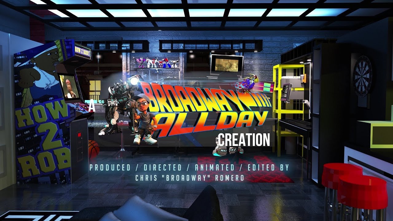 BroadwayAllDay - 3DToon Reel