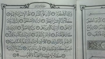 سورة العلق .............Surat Al-Alaq - Read Makiya | Surah number: 96 - Number of verses: 19