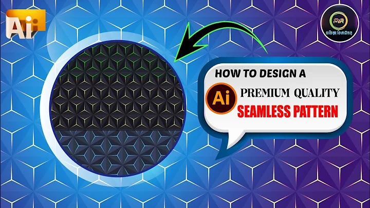 Geometric 3D Pattern in Illustrator with Basic Shapes With Use Tools