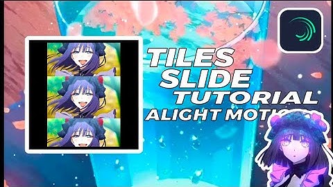 Tiles Slide tutorial | Alight Motion