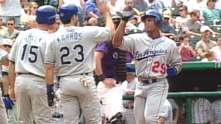 Adrian Beltre Smacks A Grand Slam To Left - Center