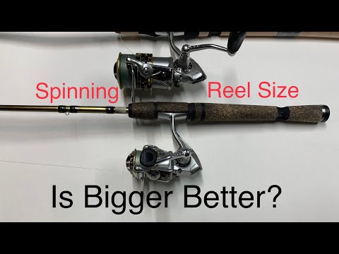 Spinning Reels, Is Bigger Better? 