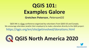 QGIS 101: Examples Galore