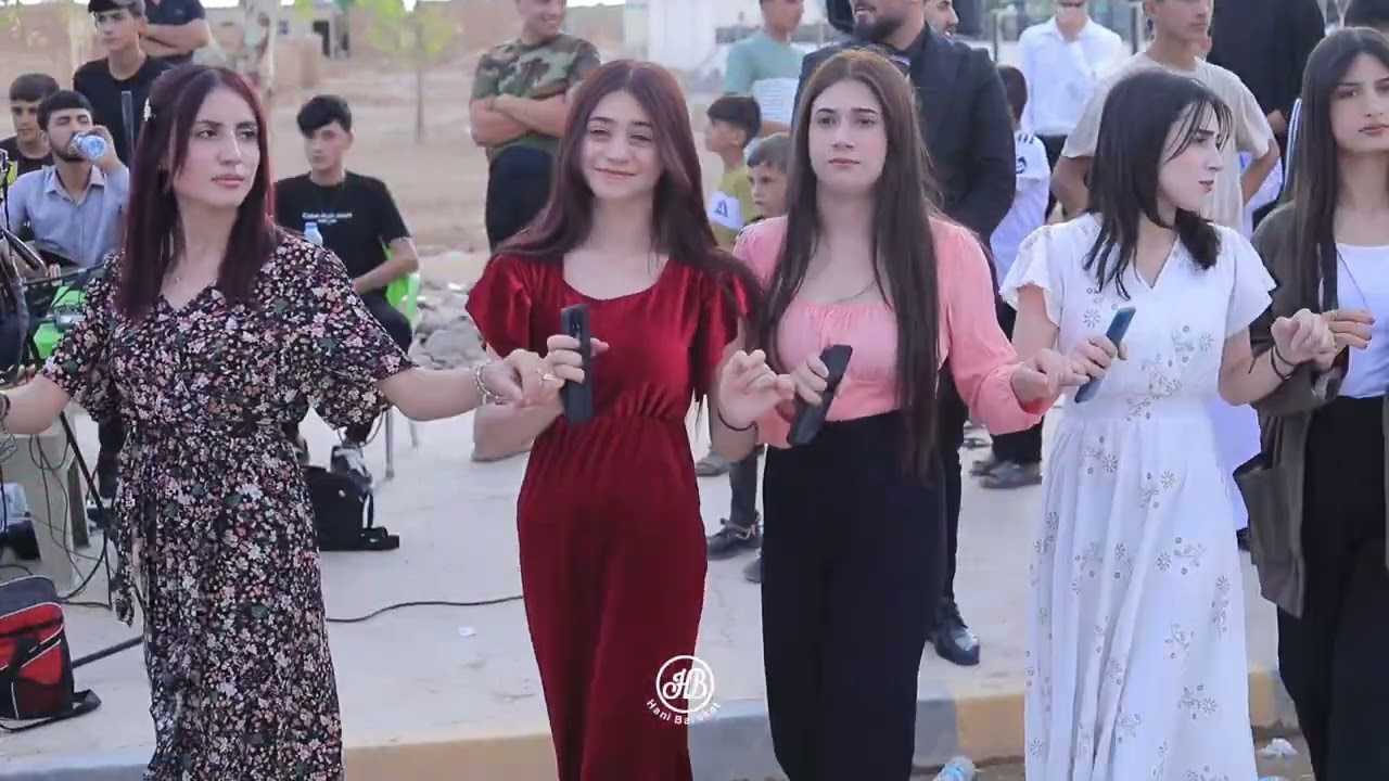 حفلة عيدا حجيا ( عيدا قورباني ) في ناحية تلعزير الفنان عزيز حسو تصوير هاني بركات جزء 1