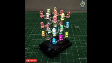 3×3 Led Cube || how to make led cube without Arduino