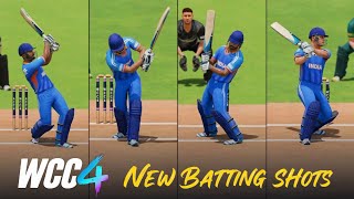 WCC4 | All New Realistic Batting Shots🏏 | Motion Captured Shots