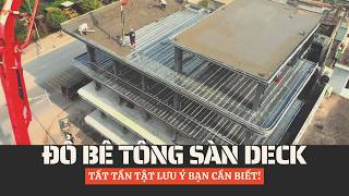 Xây Nhà Khung Thép | Lưu ý khi đổ bê tông cho sàn của nhà thép! Xây Nhà Khung Thép | Lưu ý khi đổ bê tông cho sàn của nhà thép!