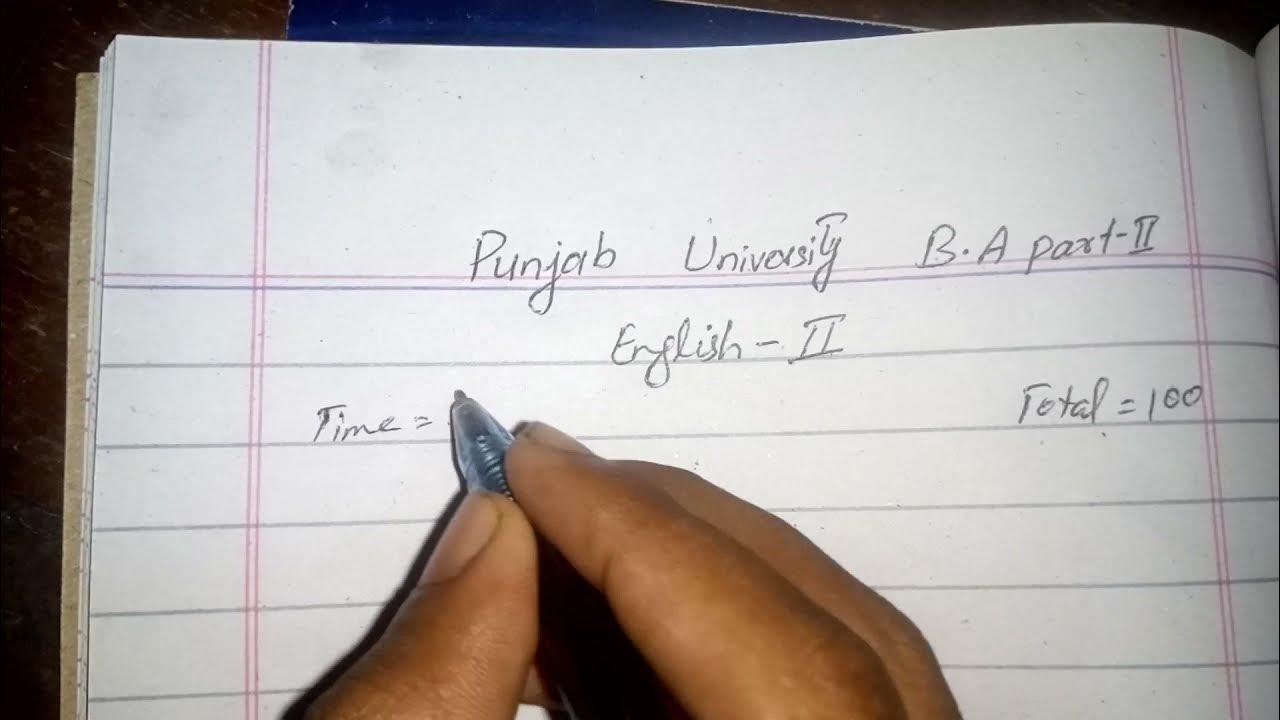 B a 4th Year English Paper Pattern B a 4th Year English Syllabus I B b-a-4th-year-english-paper-pattern-b-a-4th-year-english-syllabus-i-b