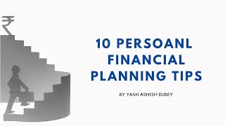 10 personal financial planning tips