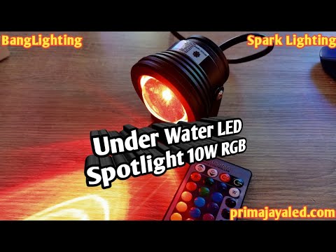 Video: Mga Spotlight Ng RGB: Mga Modelo Ng Kulay Na LED Na May Remote Control, 10 W, 30 W, 50 W At 100 W, Pagpipilian Ng Mga Panlabas At Aquarium Spotlight