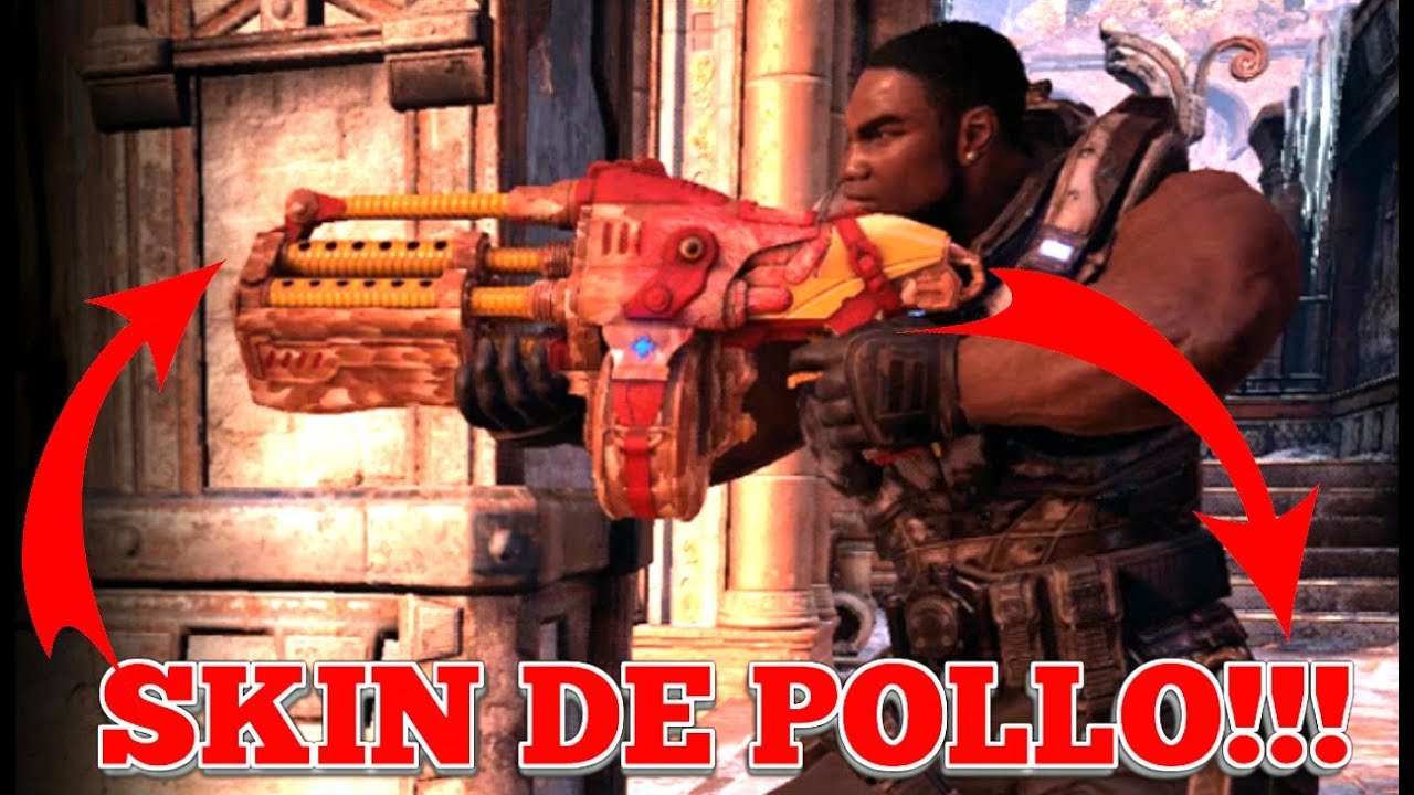 COMO OBTENER EL SKIN DE POLLO ??? (Cluckshot SKIN) *GEARS OF WAR 4