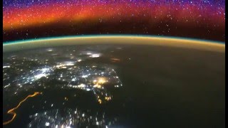 Space Station Captures Awe-Inspiring Time-Lapse of Earth's Upper Atmosphere & Lightning