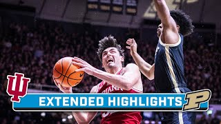 Indiana at Purdue | Extended Highlights | Big Ten Men's Basketball | Feb. 10, 2024