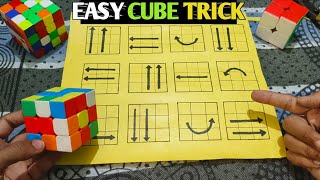 Solve Rubik's Cube In 1 Minute No Experience Needed 🤯😱