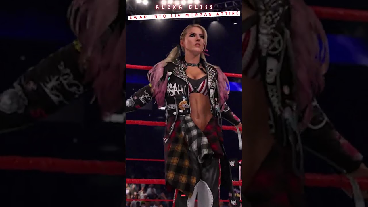 Alexa Bliss swap into Liv Morgan attire | 