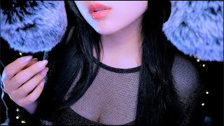 ASMR Fluffy Guided Relaxation /inaudible whispering + 8d sound