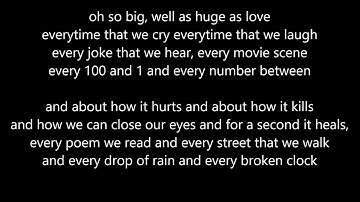 I guess everything reminds you of something