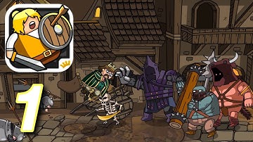 Maximus 2: Fantasy Beat-Em-Up - Gameplay Walkthrough Part 1 - King’s Corner (iOS,Android)