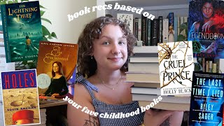 what you should read based on your childhood comfort books 📖🤍