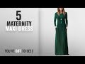 Top 10 Maternity Maxi Dress [ Winter 2018 ]: DEARCASE Women's Long Sleeve Long Maxi Fall Casual