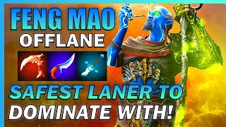 No matter how many times you gank FENG MAO, you CANNOT SHUT HIM DOWN! - Predecessor Offlane Gameplay