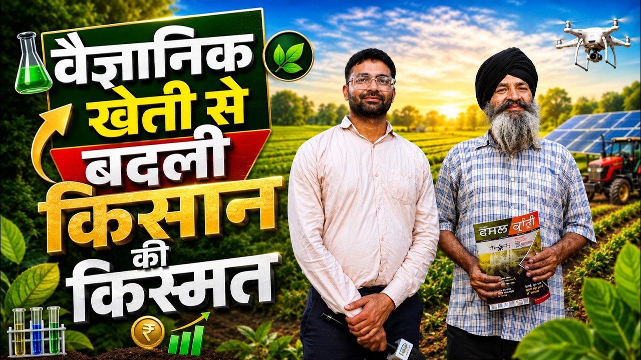 Progressive Farmer की Success Story | वैज्ञानिक खेती से बदल रही खेती की तस्वीर | Punjab Agriculture