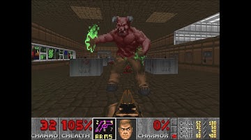 Doom 2 Dimensions of Time Level 8 UV Max with Extreme Weapon Pack (Commentary)