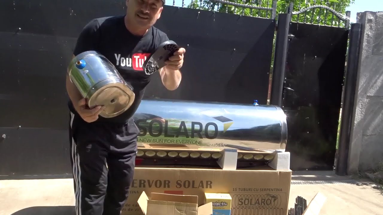Solaro  - Panou presurizat. Ghid instalare complet.