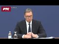 Vučić: Srbija ruski i ukrajinski narod smatra bratskim narodima, poštujemo norme međunarodnog prava