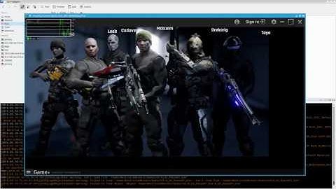 Unreal Tournament opengl 4.3 on Gears on Gallium docker image