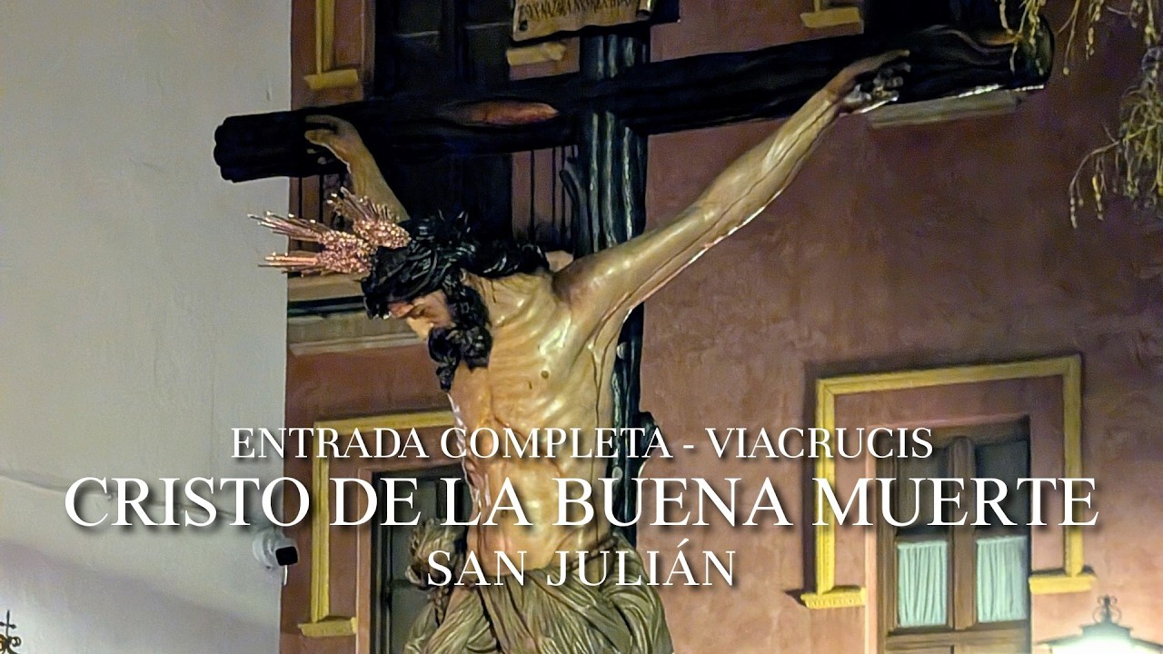 4K - ENTRADA COMPLETA - CRISTO DE LA HINIESTA - VIACRUCIS CONSEJO DE HERMANDADES