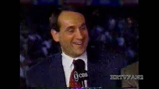 1996 NCAA Final Four Halftime Report (Kentucky vs. UMass)