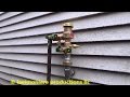 lawn sprinkler backflow preventer leaking water bad