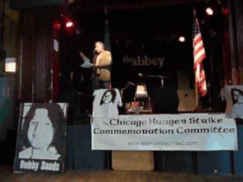 Part 1 - Ray Collins speech CHSCC - 1981 Long Kesh Hunger Strike commemoration