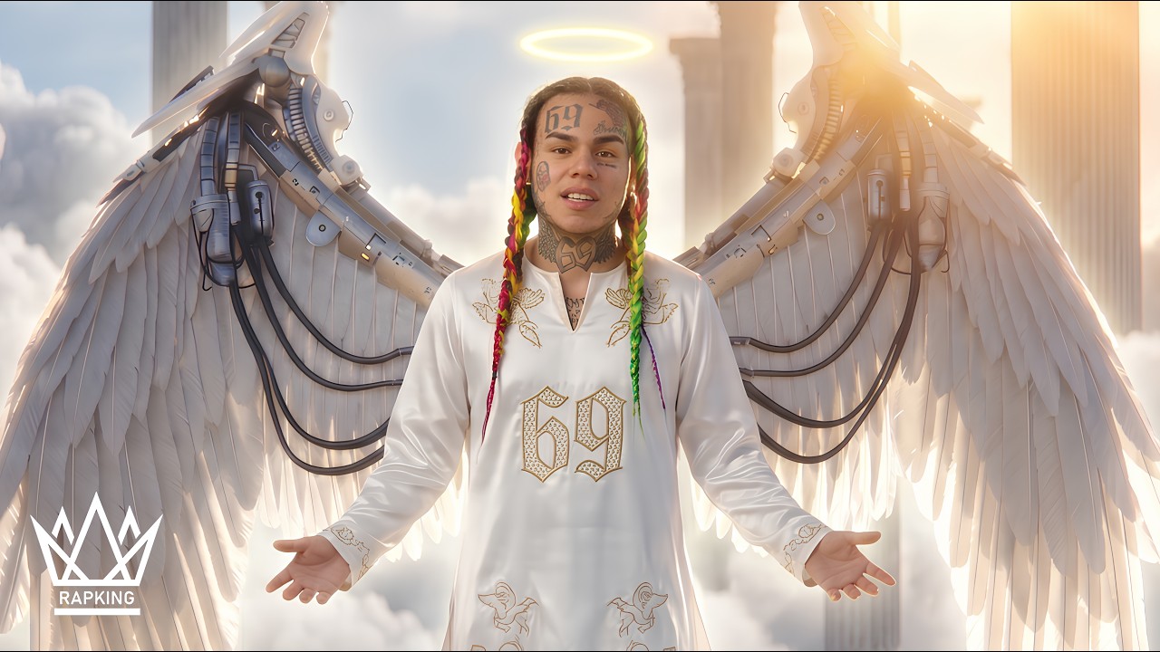 6IX9INE - ANGEL ft. Travis Scott, Offset, 21 Savage (RapKing Music