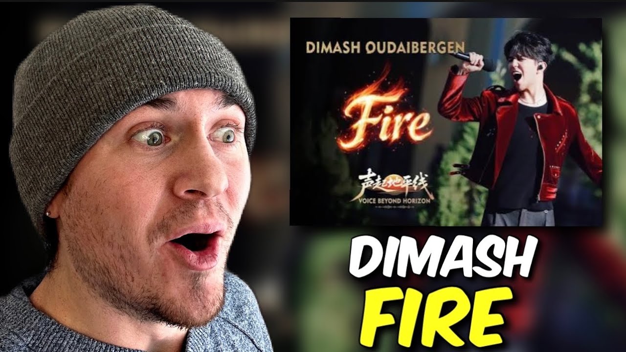 Димаш Кудайберген - FIRE (Live at Voice Beyond Horizon) | РЕАКЦИЯ!