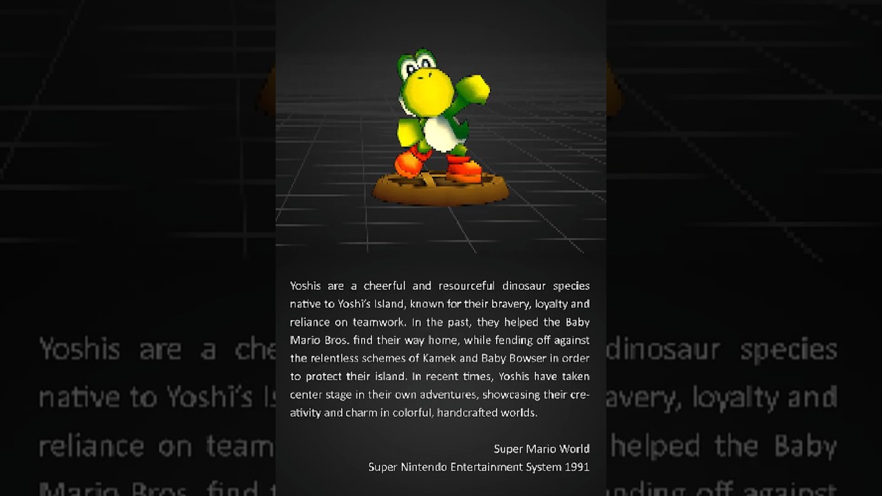 Super Smash Bros. DS Concept: Yoshi Trophy 