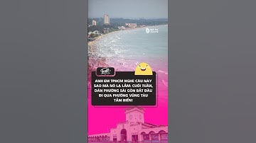 Cuối tuần vừa rồi ai đi qua phường Vũng Tàu tắm biển không? 😂 #saigon #shorts