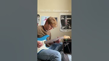 Thumbnail of The 1975 Robbers guitar loop 🎸 #music #cover #guitar #the1975 #mattyhealy #the1975cover