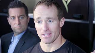 See what Drew Brees has to say about breaking NFL passing record, Sean Payton, more
