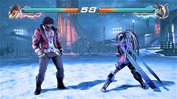 Miguel vs Master Raven (Hardest AI) - Tekken 7 Arcade