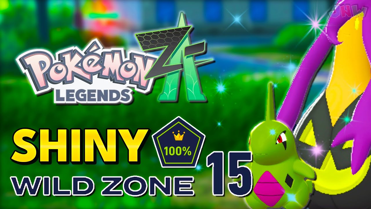 How to get ALL SHINY WILD ZONE 15 POKEMON in Legends Z-A - YouTube